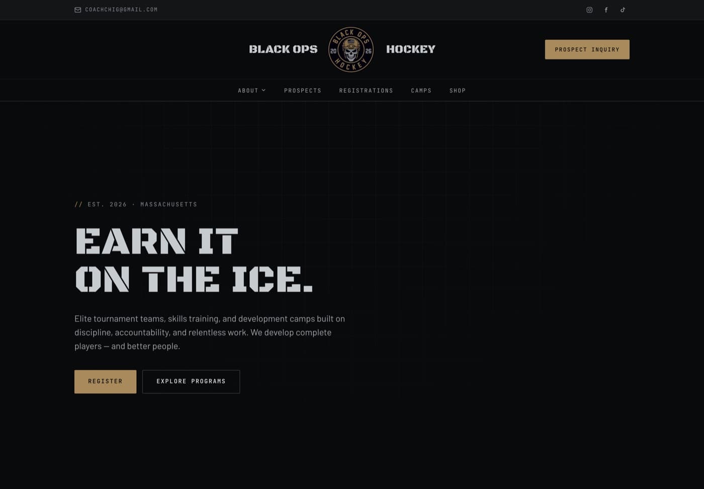 Black Ops Hockey