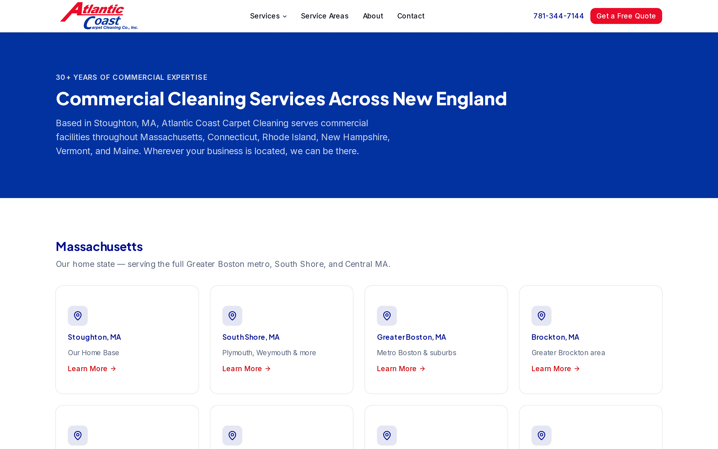 Atlantic Coast Carpet Cleaning — build view
