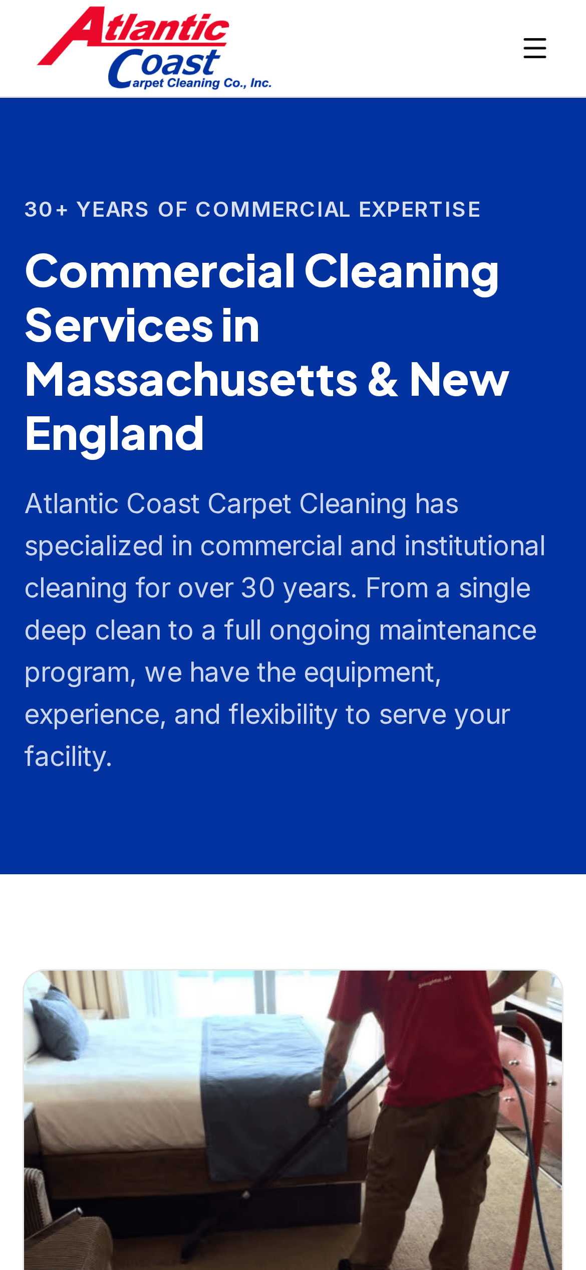 Atlantic Coast Carpet Cleaning — approach view
