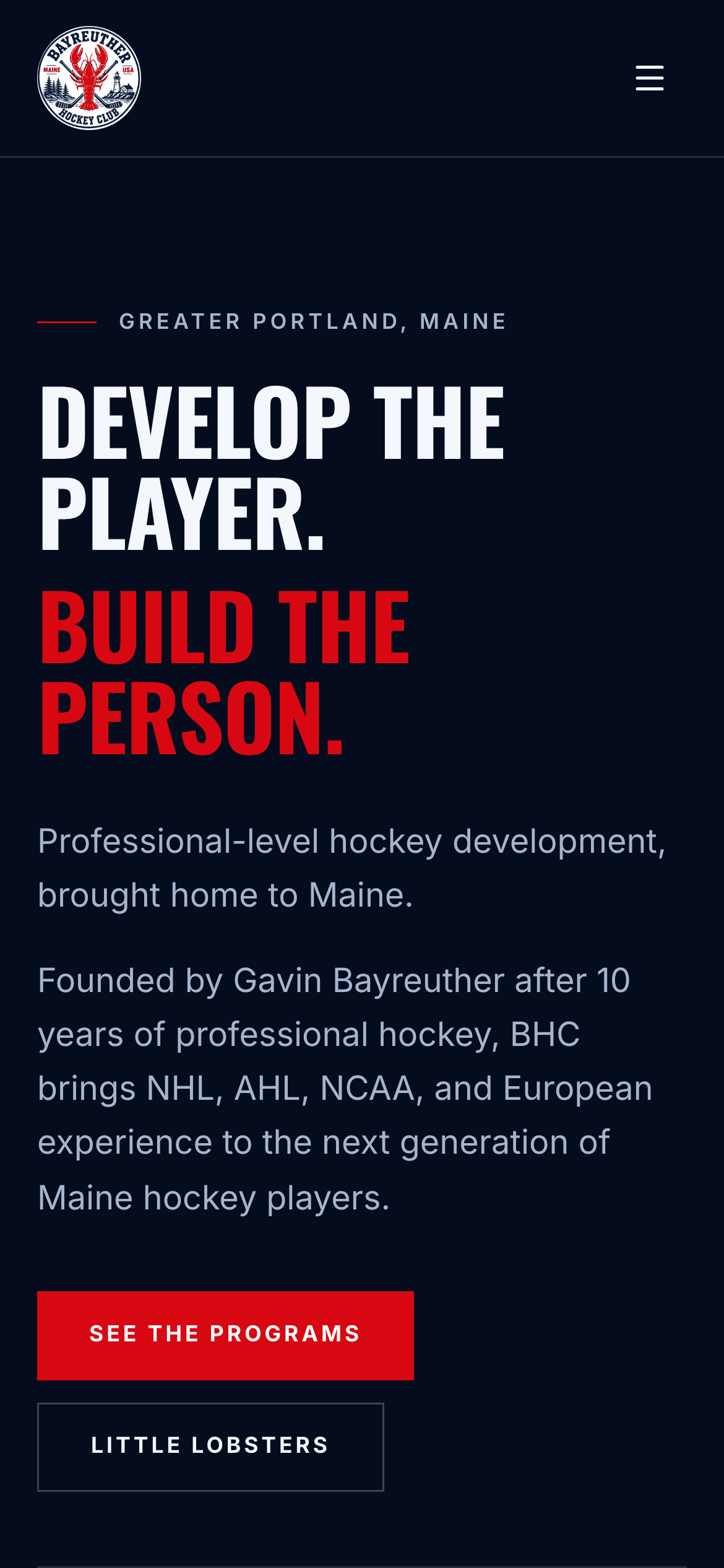 Bayreuther Hockey Club — mobile view
