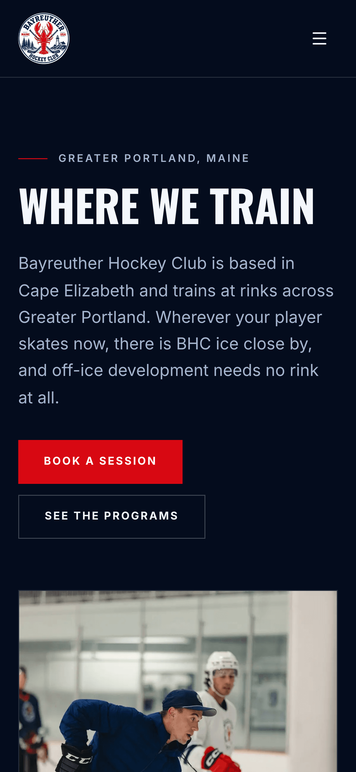 Bayreuther Hockey Club — mobile approach view