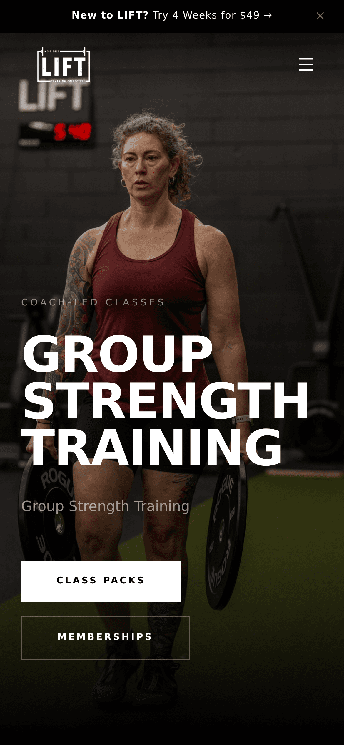 Lift Training Collective — approach view