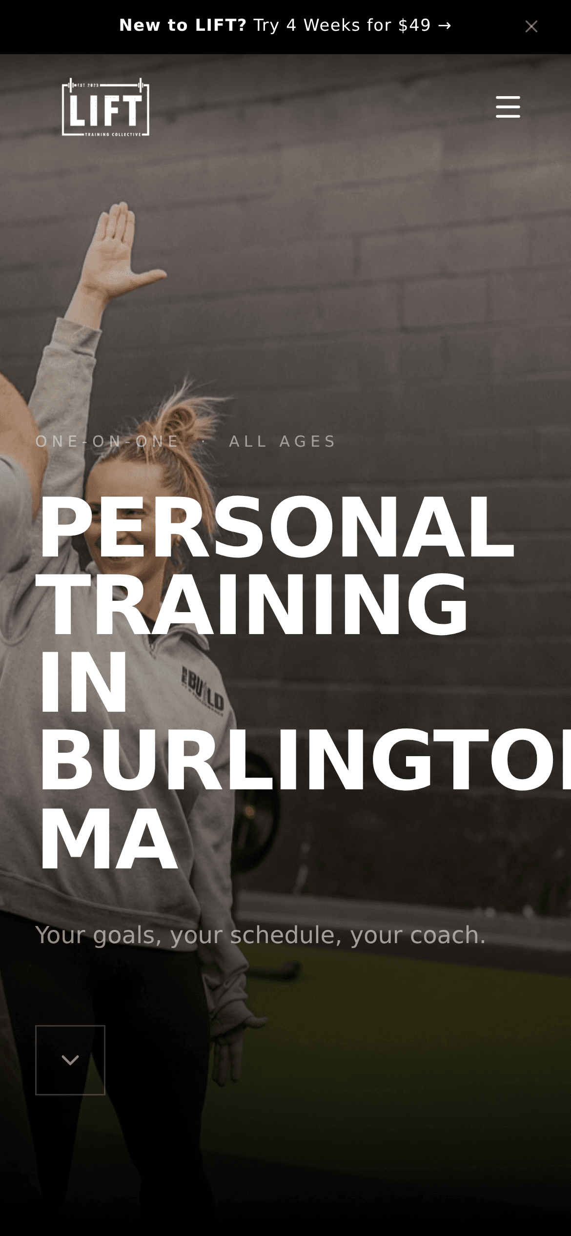 Lift Training Collective — result view