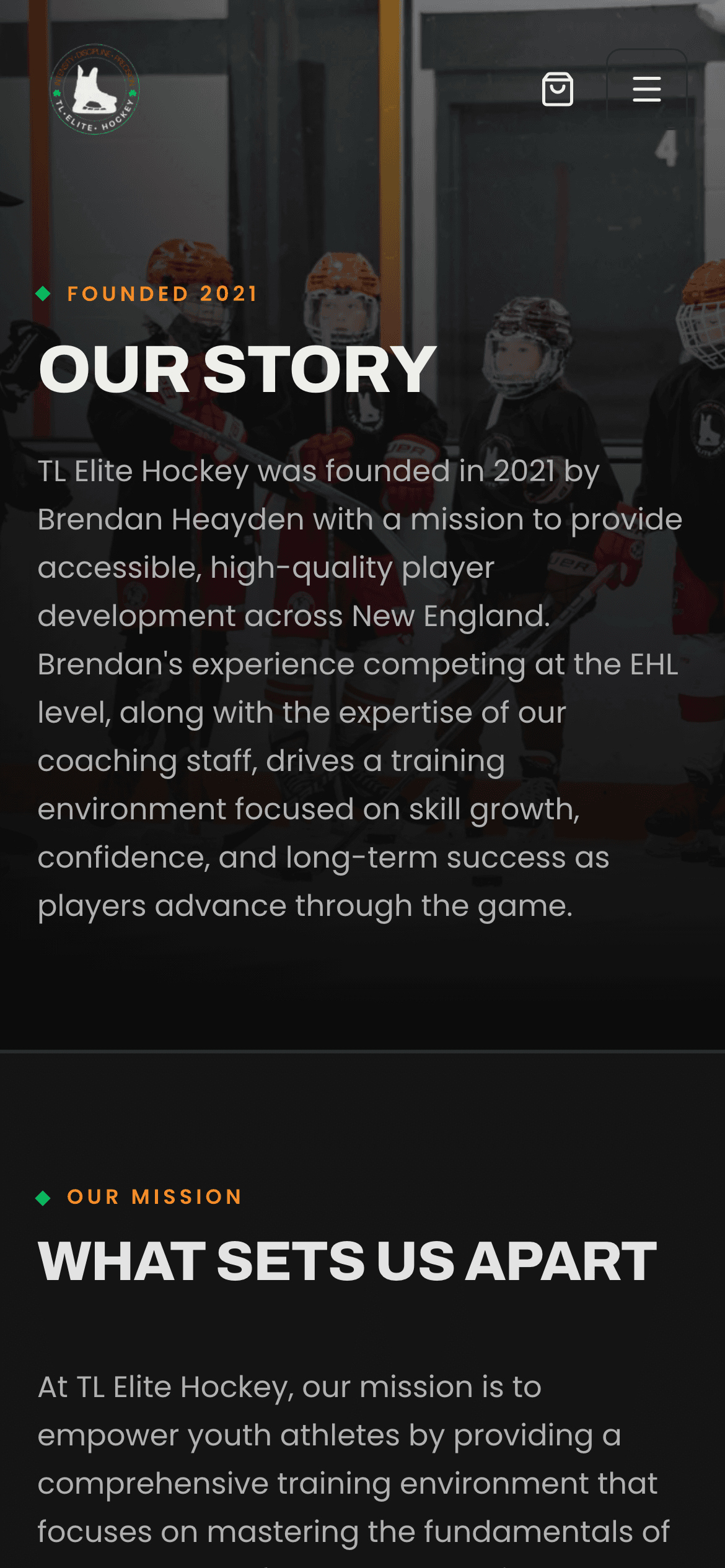 TL Elite Hockey — mobile result view
