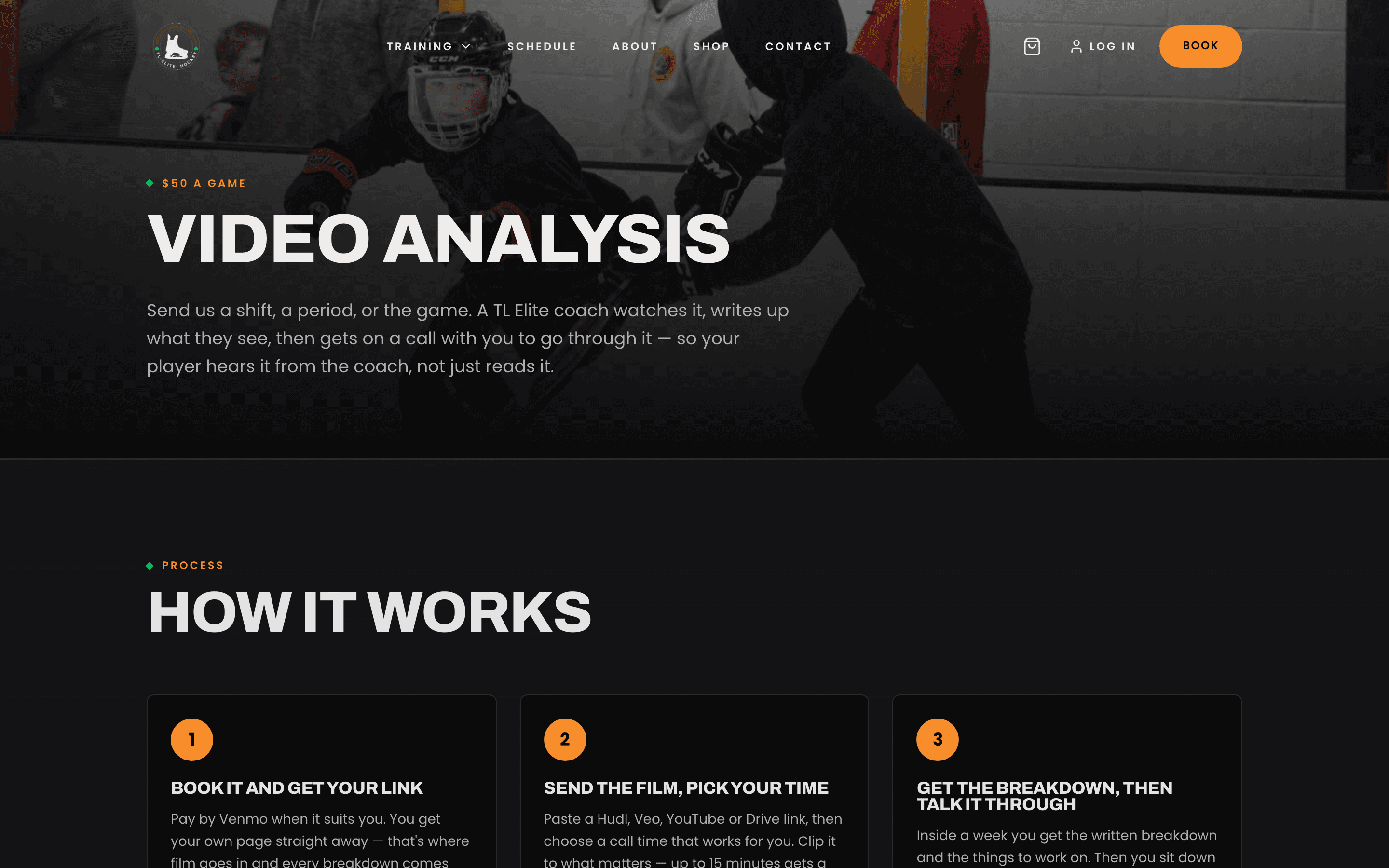 TL Elite Hockey — build view